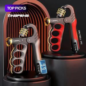 Adjustable Hand Grip Strength Trainer, 1 Count 5-100kg Hand Grip Strengthener with LCD Display, Hand Strengthening Training Equipment for Home Gym Workout, Christmas Gift