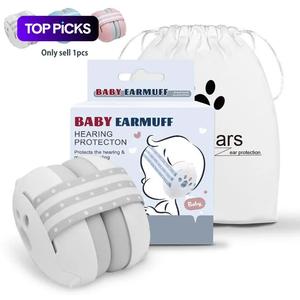Baby Ear Muffs Noise Protection for Babies Adjustable Infant Noise Cancelling Headphones Against Hearing Damage Improves Sleep Travel Airplane Gift