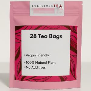 Tolicious 28 Day Detox Tea: Metabolism Support & Gentle Cleanse | 28 Servings, 100% Plant-Based, Vegan Formula