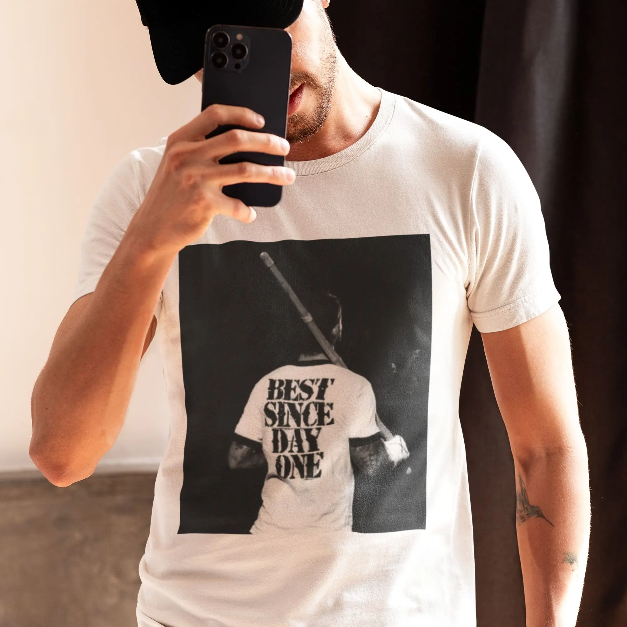 WWE CM Punk Best Since Day One T-Shirt, CM Punk Fan Merch, Wrestling Icon Tee, Unisex Graphic Shirt, Perfect Gift for Wrestling Fans Cotton Top Comfort Fabric