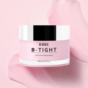 Pink Body and Butt Cream Hydrating and Firming Body Mask