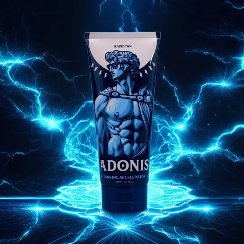 RAPID TAN THE ADONIS ADVANCED TANNING ACCELERATOR Body Care Aloe Aloe Vera Carrot Coconut Cream Golden Hyaluronic self tanner products gradual illuminator