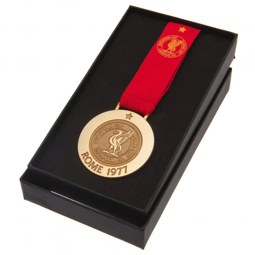 Liverpool FC Official European Medals - 6 to Collect