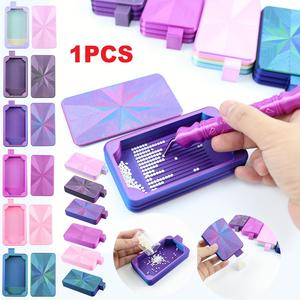 New Diamond Painting Tray with Lid, Storage Tray Design, Accessories & Tools, Suitable for 5D Diamond Painting Set, Diamond Art Tools