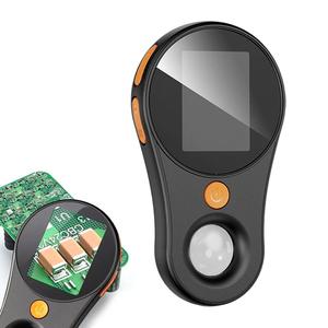 Portable Handheld Digital Microscope, 2MP 500X Portable Magnifier with LED Light, Multifunctional Magnifier for Coin, Jewelry