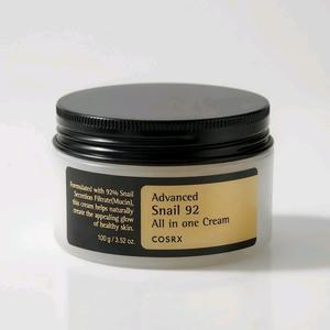 COSRX Advanced Snail 92 All in One Cream 100ml Hydrating Moisturizing Snail Mucin Formula for Skin Hydration Texture Improvement Moisturizer Daily Hydrate Moisture