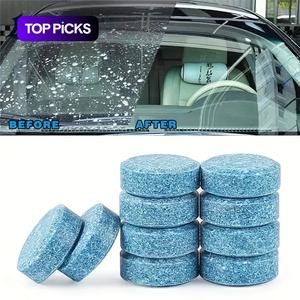 Car Windshield Cleaner, Car Cleaning Agent, Car Cleaning Supplies, Universal Multifunctional Car Effervescent Tablet for Glass Windshield, Detailing Products, Car Wash Accessories #TOP PICKS