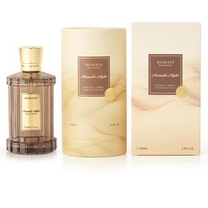 Nomadic Night Eau de Parfum Unisex Fragrance - Top notes of fruity raspberry and spicy warmth of saffron - Middle notes of the heart of rose and the depth of oud - Base notes of amber, patchouli and musk 3.4oz/100ml