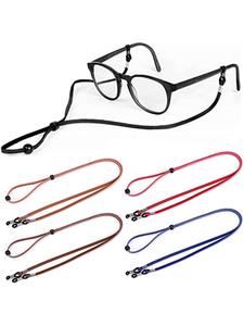 Sunglasses Holder Strap Cord, Pu Leather Eyeglasses String Holder Chain Necklace, Eyeglass Chains Lanyard Retainer, Accessories