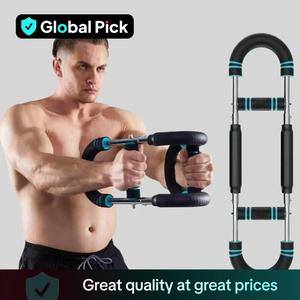Adjustable Resistance Arm Trainer, Detachable Arm Strength Training Adjustable Sport Bar, Adjustable Gymnastics Bar, Fitness Equipment for Home Gym, Gym Accessories for Men, Gym Equipment, Workout Accessories