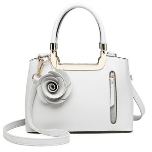 MISS LULU PU Leather Rose Hanging Ornament Handbag