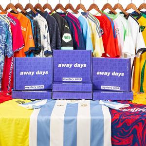 Adult Mystery Football Shirt Box | Classic Football Shirts | Worth £34+ | 1x Away Days Mystery Shirt | Sizes XS to 3XL