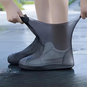 1 Pair Waterproof Shoe Cover, Thickened Shoe Cover for Men & Women, Essential for Outdoor Camping & Travel