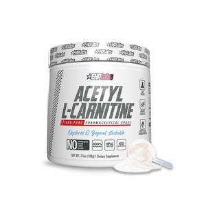 EHPlabs Acetyl L-Carnitine Powder 100g | Unflavoured Dietary Supplement | Supports Energy Production & Metabolism | Ideal for Fitness, Wellness & Daily Performance | Premium Quality Vegan Formula