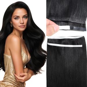 YoungSee Injection Seamless Tape in Weft Wide Tape in Hair Extensions Real Human Hair Tape in Extensions Woman Real Remy Seamless Fullness Silky Straight for Daily Wedding Party Blonde Brown Hair Extensions #Summer Essential Week #TikTokShopMadeMeBuyIt