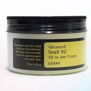 COSRX - Advanced Snail 92 All In One Cream 100g – Hydrating Moisturiser, Anti-Aging, Brightening, Korean Skincare