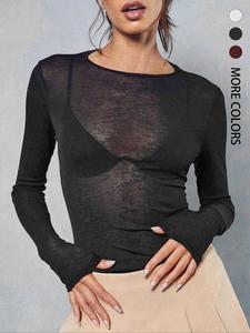 Women's Knitted Sweater, Stylish Warm Knitwear for Casual Outings, Cozy Winter Fashion for Ladies
