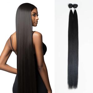 Sleek, GLOSSY WEAVE, Classic Brazilian, 2 pcs Bundle 30" Straight Long Synthetic Weave
