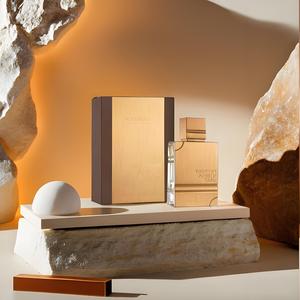 【Free Shipping】Parfum Al Haramain Amber Ebony Gold Edition 60ML untuk Lelaki & Wanita Arab - Mewah Emas Amber Oud