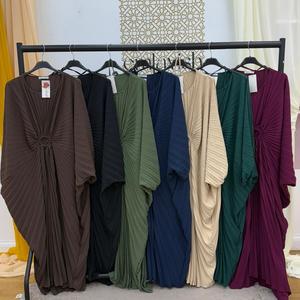 Pleated Wrap Knot Dress (136cm-54inch)
