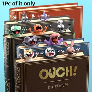 3D Animal Shaped Bookmark, 1 Piece Creative Multi-purpose Bookmark for Reading, Funny Birthday & Holiday Gift
