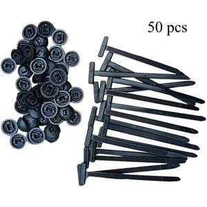 Nylon Universal Cable Tie Buckle, 20/50/100pcs Self-locking Nylon Zip Ties Holder, Multipurpose Plastic Cable Ties Tool for Car Daily Repair