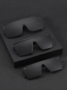 Men's Vintage Sunglasses, Trendy Casual Sunglasses for Everyday Use, Fashion Accessories for Outdoor Activities