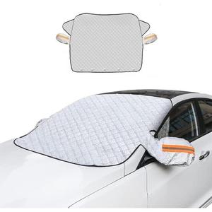 Waterproof Car Windshield Snow Cover Sun Shade with Storage Bag – Non-Stick Ice & Snow Protector for All Seasons
