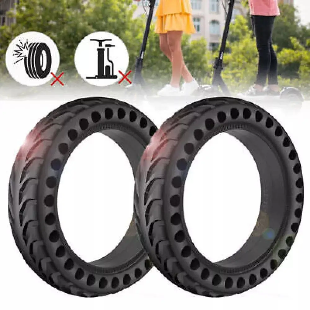 2PCS Replacement Solid Tyre 8.5" Honeycomb Tire for Xiaomi Mi M365 Pro E-Scooter