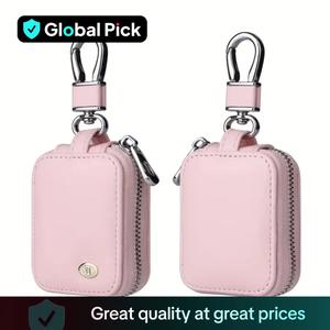 Solid Color Earphone Protective Case with Keychain, 1 Count Fashionable Headphone Storage Protector Cover, Durable Wireless Earbuds Accessories Compatible with Airpods 1/2/3/pro/pro 2, Headphone Accessories