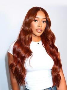 4x4 Glueless Body Wave Lace Closure Wigs for Women, Gorgeous Fluffy Wigs with Baby Hair, Human Hair Wigs for Party, Daily Use