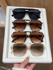 Unisex Fashionable All-match Trendy Aviator Sunglasses, Trendy Casual Sunglasses for Everyday Use, Fashion Accessories for Outdoor Activities
