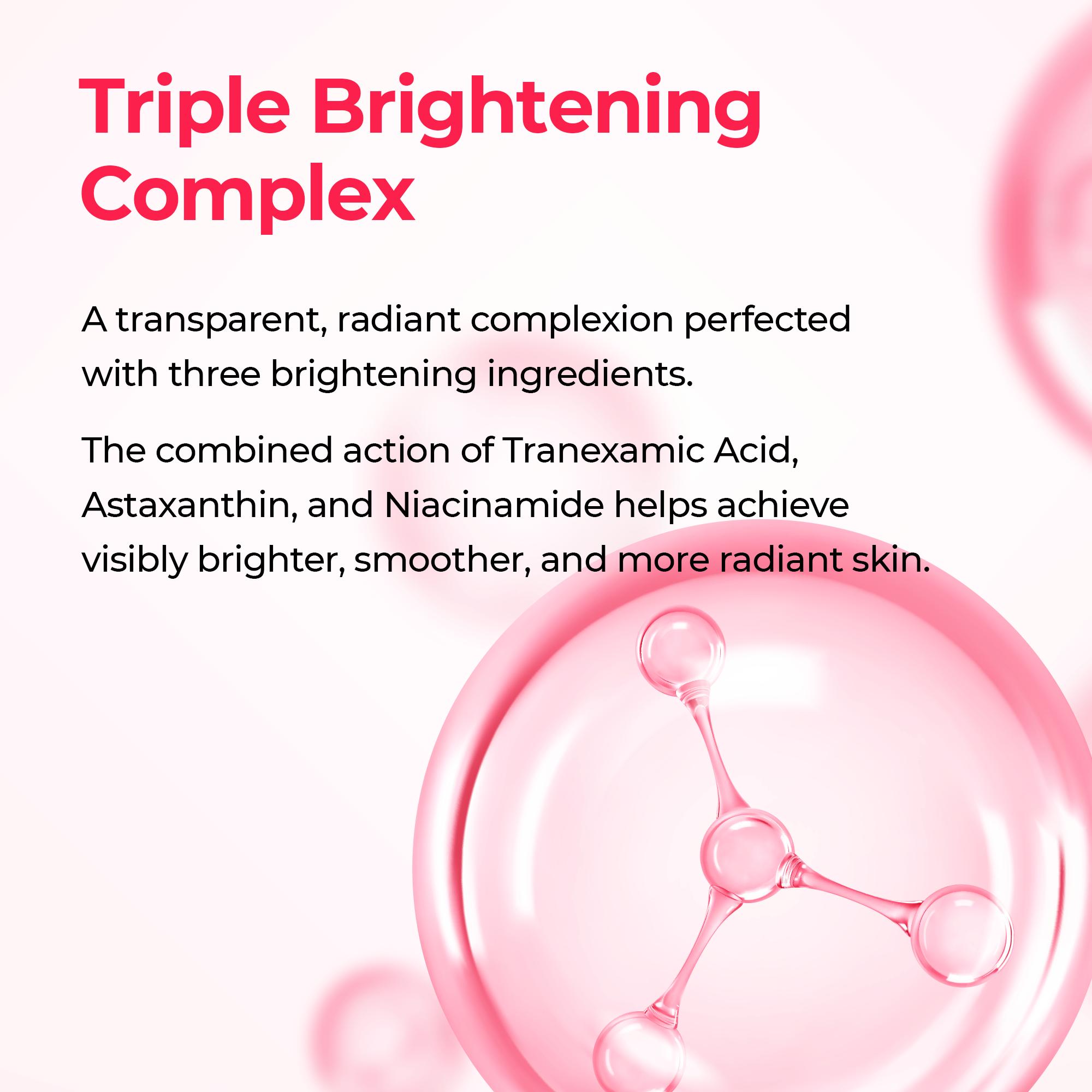 [Dr.Melaxin Official] TX Astaxanthin Radiance Upgrade Ritual Set | Cyano Pink Spicule Serum + Triple Brightening Jelly Serum + Hydrogel Mask + Overnight Wrapping Mask