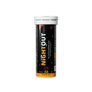 Fast&Up Nightout Recovery Drink - Electrolyte, Amino Acid & B-Vitamin - Zero Sugar Fizzy Lemon Flavour - 10 Effervescent Tablets for Fresh Energised Morning