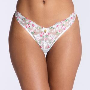 Boux Avenue Blossom Floral Embroidered Thong Women's Briefs Underwear Lingerie