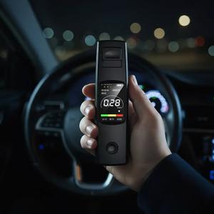 Portable Alcohol Tester, High Precision Breathalyzer, Car Driving Safety Self-test Tool, Industrial Professional Measuring Tool for Transportation, Catering Industry & Home Safety Monitoring, Detector