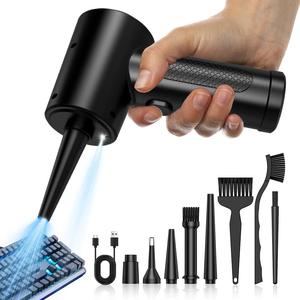 Portable Handheld Car Vacuum Cleaner, USB Rechargeable Car Dust Blower, Multifunctional Cleaning Tool for Keyboard, Electronic Products, Car Interior