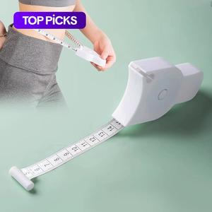 Retractable Body Tape Measure, Automatic Portable Body Measuring Tape, Durable Tape Measure, Household Measuring Tools for Waist, Hip, Arm, Measuring Instrument