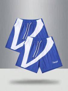 Men's Letter Print Boxer Briefs, Casual Comfy Breathable Underwear for Daily Wear, Summer Clothes for Men