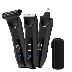 Electric Hair Trimmer Kit, 1 Set Multifunctional Portable Rechargeable Hair Trimmer for Men, Beard Trimmer for Nose, Body, Face, Hair, Personal Care Appliances