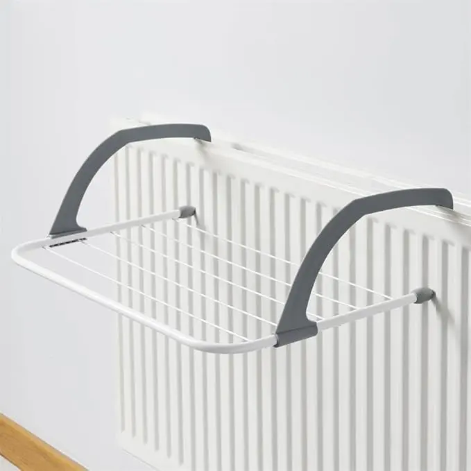 Radiator drying racks, balcony drying racks, drying rods, towel dryers with adjustable arms 3M drying area, clothes hangers, steel clothes dryers Laundry Hangable 1