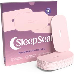 SleepSeal Mouth Tape - Encourage Nasal Breathing, Reduce Snoring & Wake Up Energized - 30 Nights