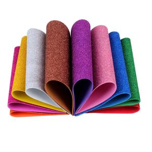 Glitter EVA Foam Sheet, 10pcs Colorful DIY Foam Sheet for DIY Craft Decoration, Festive & Party Supplies