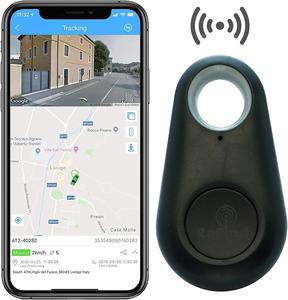 ReFind Smart Tracker. Mini GPS Tag, Live Tracking on Free App Using Bluetooth. Key Finder, Tracker For Luggage, Item Finder, Dog & Cat Tracker. Compact AIR I TAG For iPhone, Android, Samsung.