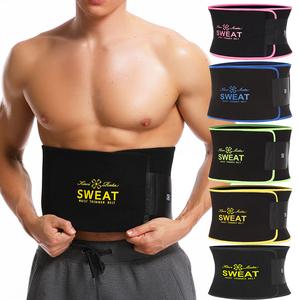CATTIBOR Sauna Sweat Belt Men and Women,Waist Trainer Belt Shapewear,Waist Trimmer Cincher Belt for Sports Runnging Workout Training GYM Tanks Tops,Sauna Belt Menwear Underwear,5 Color Choose