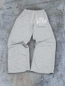 Men's Letter Print Drawstring Waist Sweatpants, Regular Fit Casual Street Soft Comfy Pants for Daily Wear, Men's Trousers for All Seasons, Sports Casual Pants