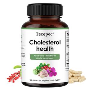 Cholesterol Support - Supports heart and digestive health and balances cholesterol levels 120 Capsules