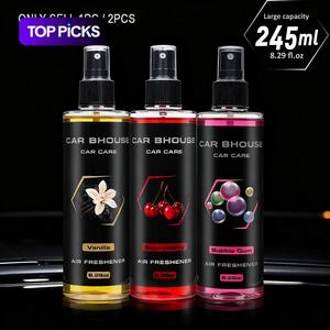 Portable High-End Air Freshener Spray, Home Car Clothing Bathroom Scented Oil, 8.29oz Large Capacity, Long-Lasting Fragrance