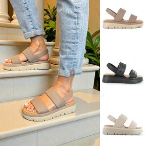 Sadie:TRUE TO SIZE FOR ALL! Good for STD & WIDE FIT. Light weight & comfort memory foam Innersoles, PLATFORM WEDGES SANDAL