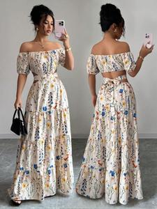 Elegant Backless One-Shoulder Tie Dress for Women, Long Gown with Strappy Design, Perfect for Formal Occasions and Special Events